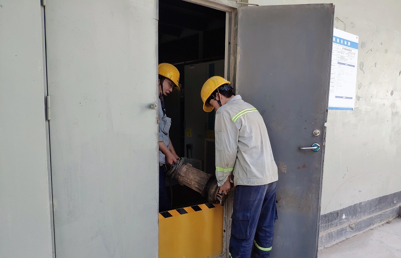 富平公司原料車間：未雨綢繆 拉開(kāi)防汛戰(zhàn)備序幕