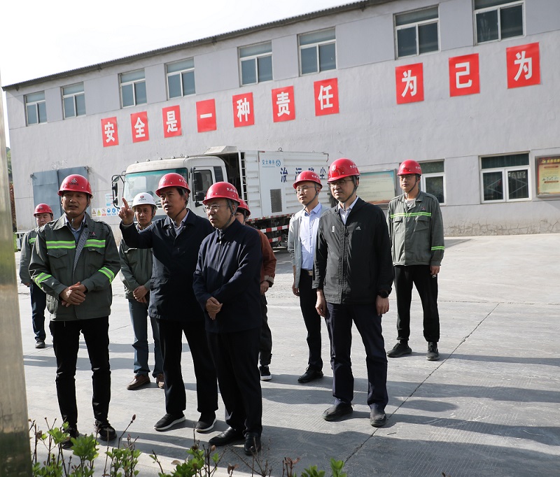 陜煤集團副總經理杜平到黃陵公司開展安全生產督導檢查